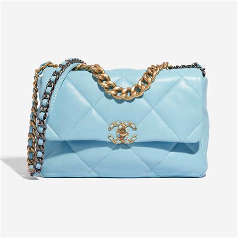 blue chanel bag 2022